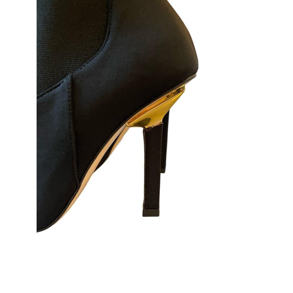 Good American, High Kickstand Booties, New w/ Dust Bag, Size: 4, Black - Picture 3 of 4